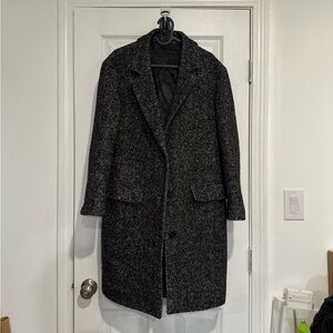 Like new wool blend coat, fit S/M
